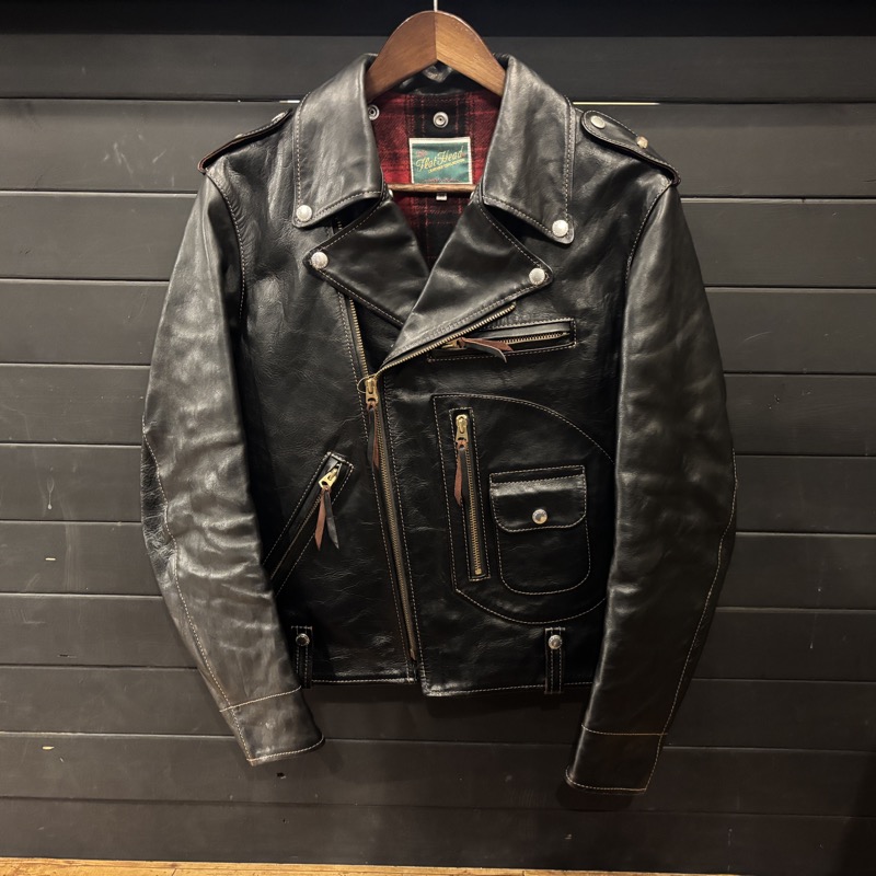 THE FLAT HEAD(フラットヘッド) ホースハイド ダブルライダースジャケット