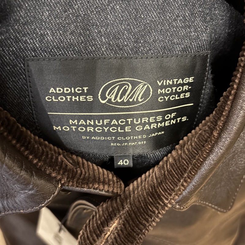 ADDICT CLOTHES(アディクトクローズ) ACV-LJK02H ホースハイド カーコート