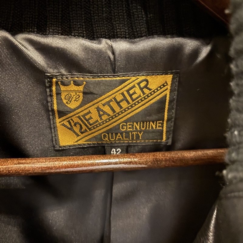 Y’2 LEATHER(ワイツーレザー) レザー ステアオイル リブ ジャケット