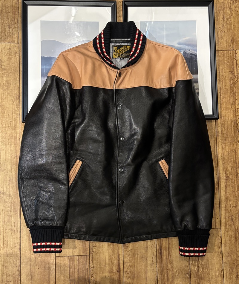Y’2 LEATHER(ワイツーレザー) ツートン ファラオコート レザージャケット