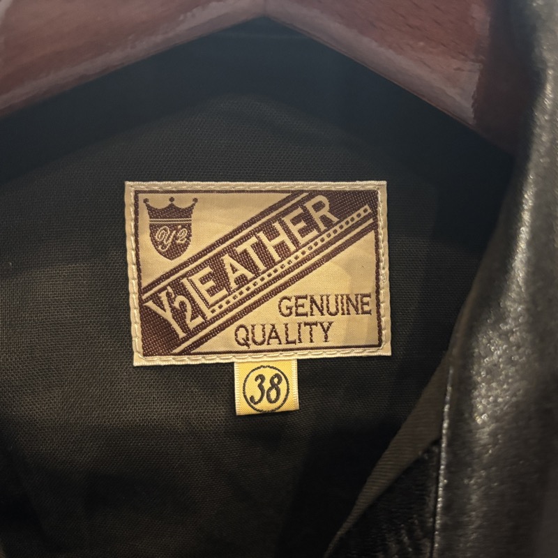 Y’2 LEATHER(ワイツーレザー) LB-140 ANILINE HORSE TYPE I JEAN JACKET ホースハイド レザージャケット
