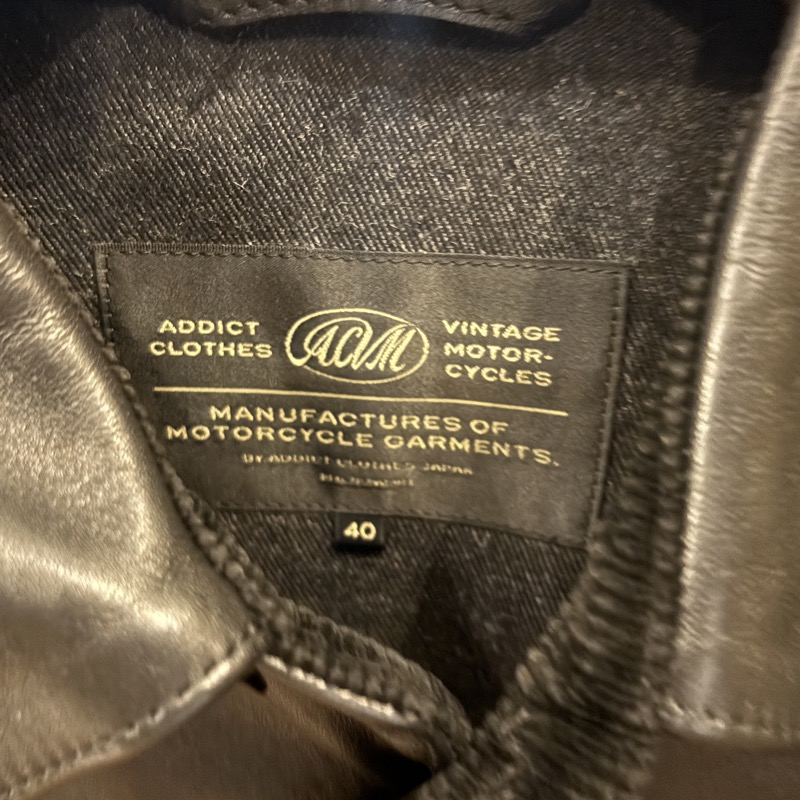 ADDICT CLOTHES(アディクトクローズ) ACVM ACV-LJK02H ホースハイド カーコート
