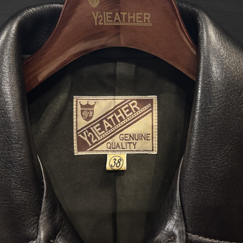 Y’2 LEATHER(ワイツーレザー) LSR-42 ANILINE STEER シングルライダースジャケット