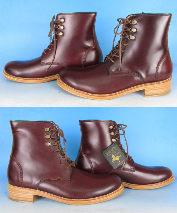 MFF5520 VOLT ヴォルト VO-900 コードバン レースアップブーツ L 27～27.5cm 新品